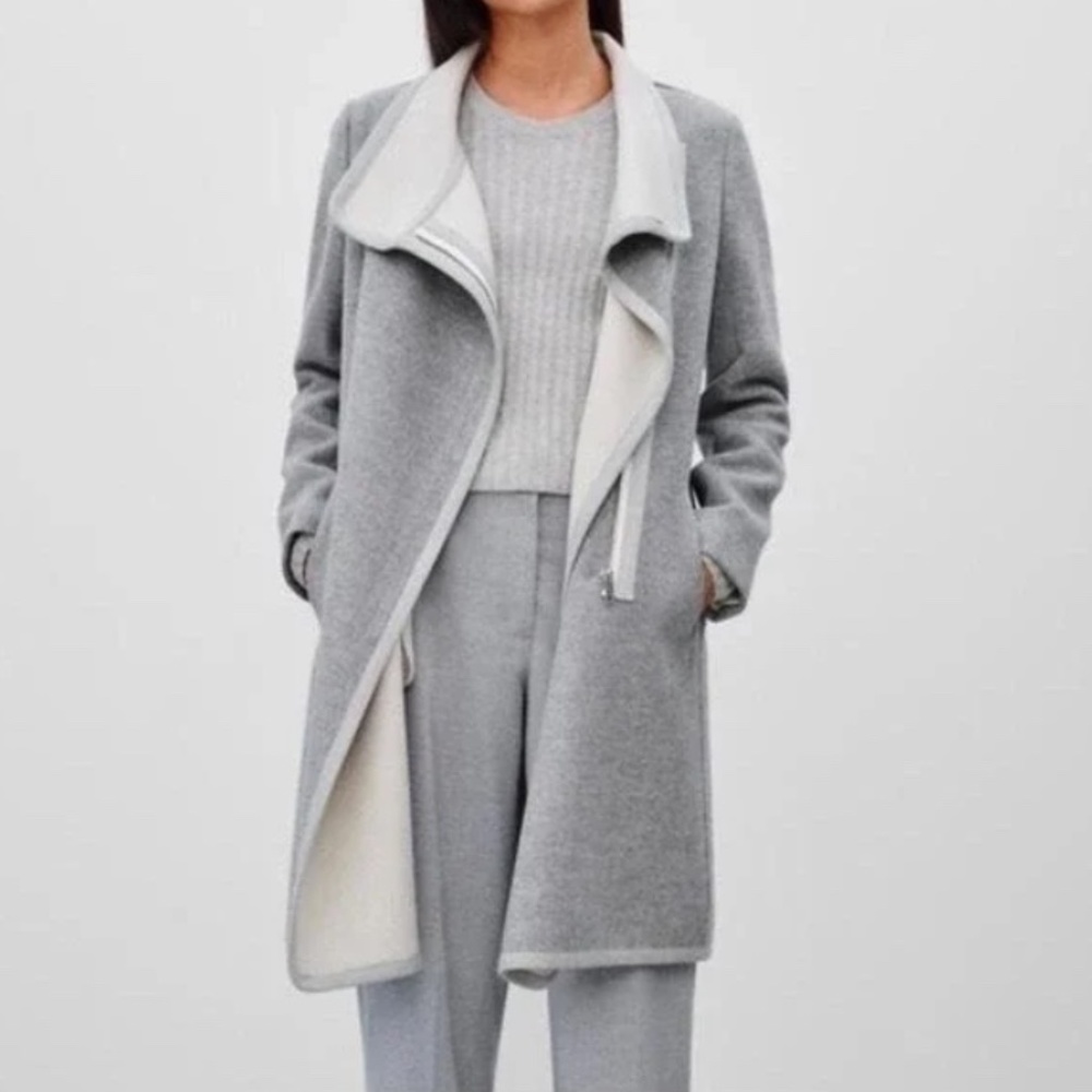 Aritzia Babaton Cormac Grey Wool Coat - XS